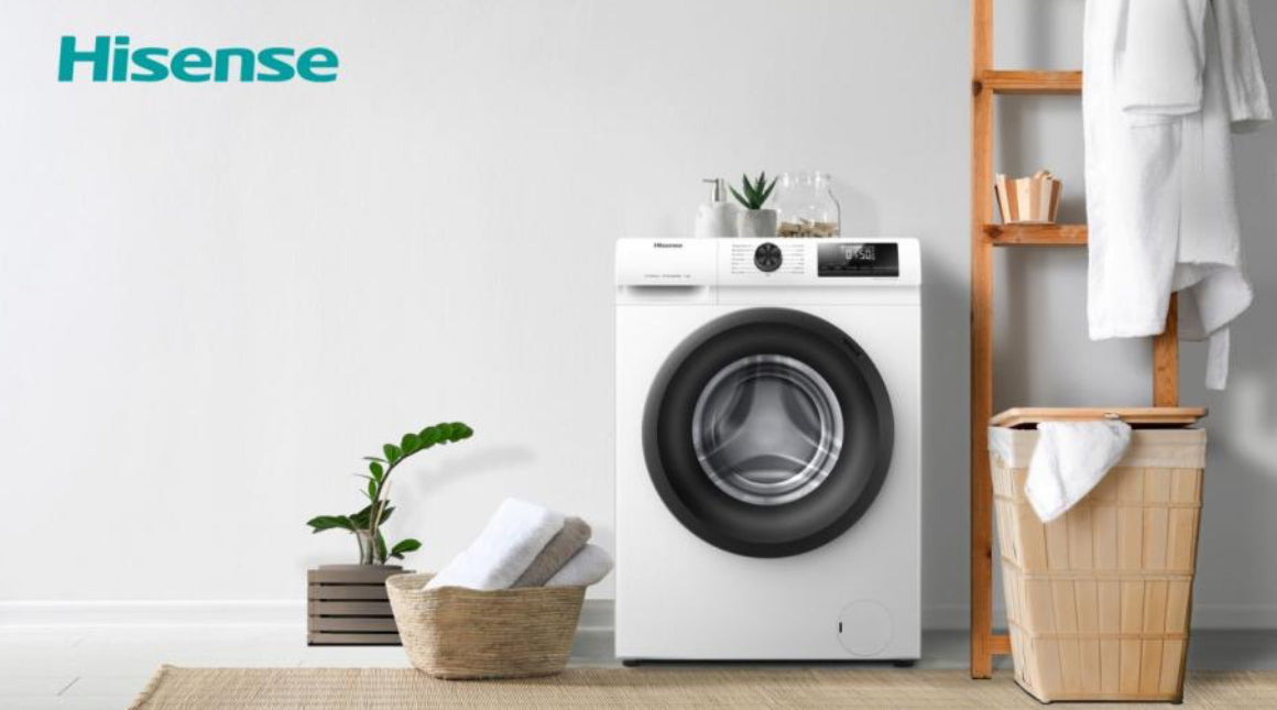 HISENSE 1 SERIES WFQP7012EVM 7 KG
1200 SPIN WASHING MACHINE - WHITE