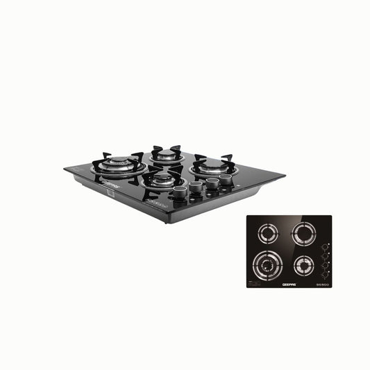TEMPERED GLASS 4 BURNER GAS HOB GK4410
