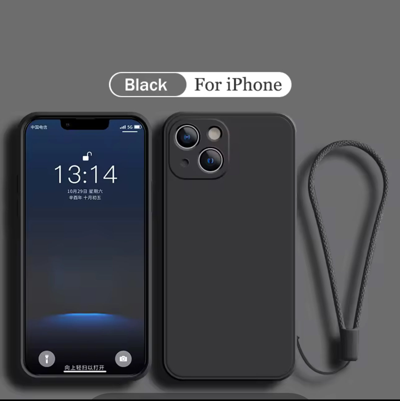 LIQUID SILICON CASE FOR IPHONE