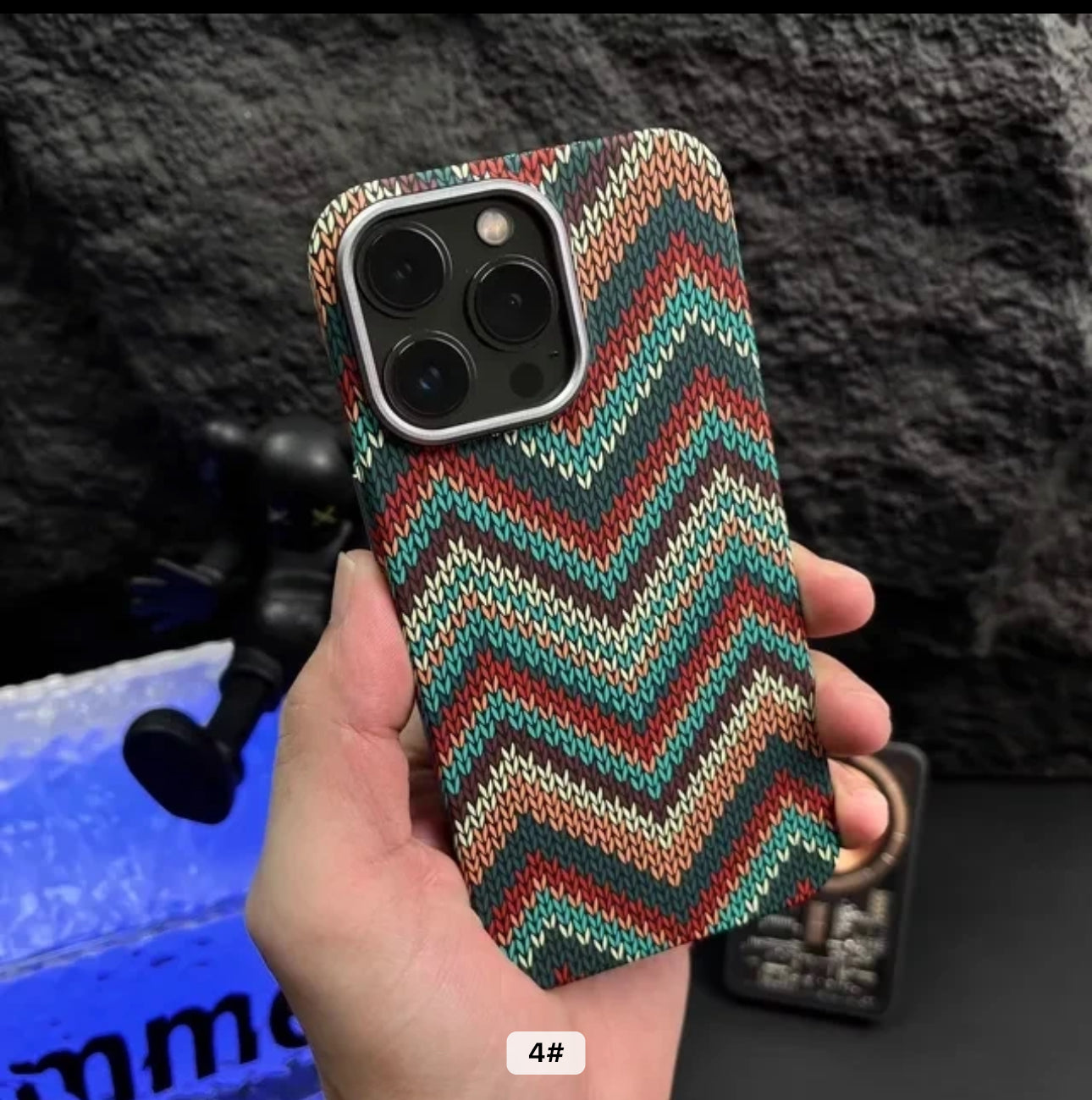 CARBON FIBER PATTERN CASE FOR IPHONE