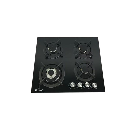 ELINQ 4 Burner Builtin Gas Hob Glass