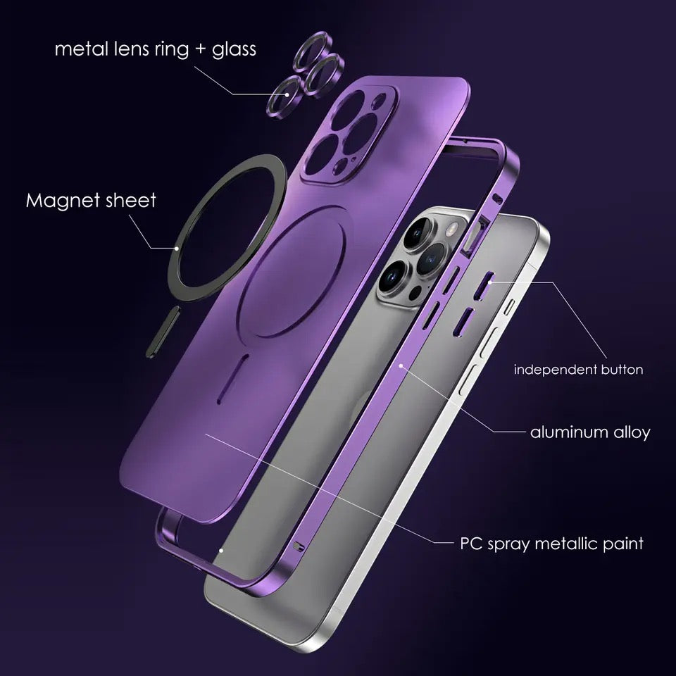 ALLOY METAL CASE FOR IPHONE