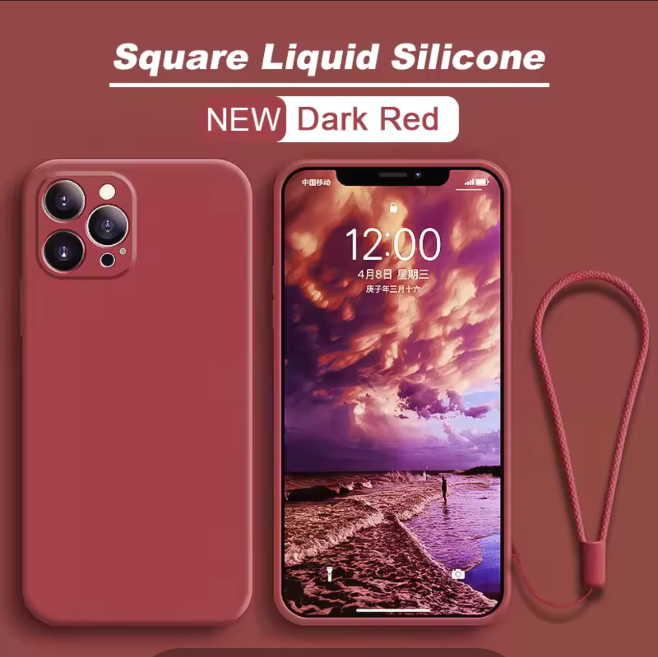 LIQUID SILICON CASE FOR IPHONE
