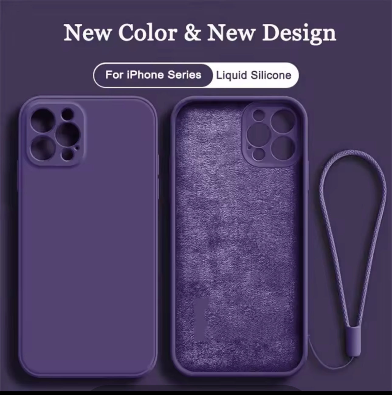 LIQUID SILICON CASE FOR IPHONE