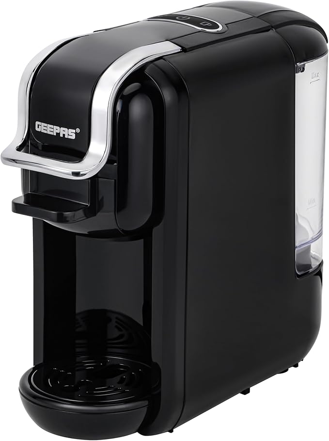 4-In-1 Capsule Coffee Machine, Compatible With Nespresso, Dolce Gusto, Ground Coffee, & Caffitaly