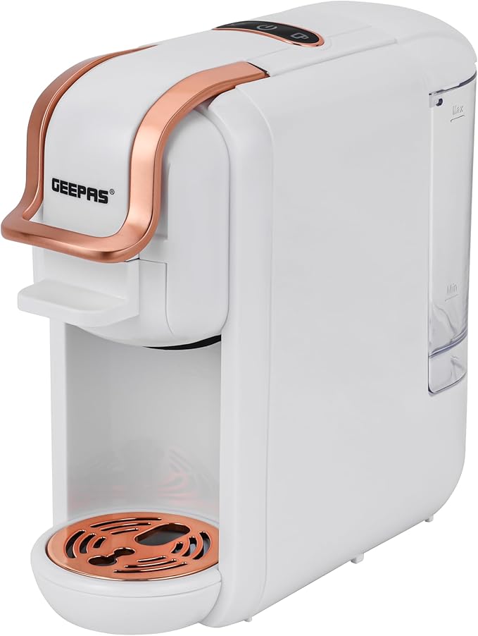 Geepas 4in1 Capsule Cofee Machine Gusto&Ground Coffee