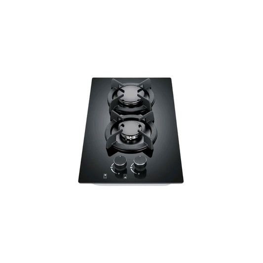 TEMPERED GLASS 2 BURNER FOLDING GAS HOB