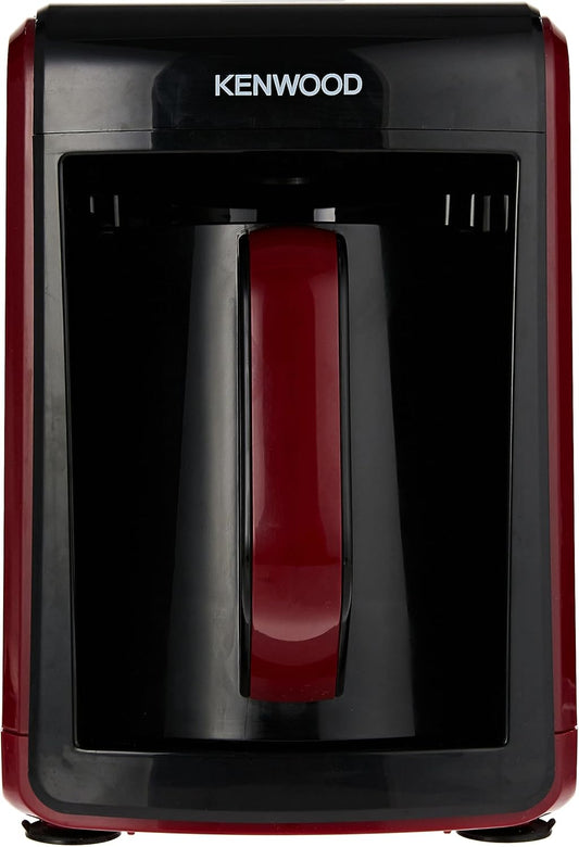 Kenwood Turkish Coffee Maker Up To 5 Cups Turkish Coffee Machine For Slowly Brewed Delicious Turkish Coffee 535W Ctp10.000Br Black/Red