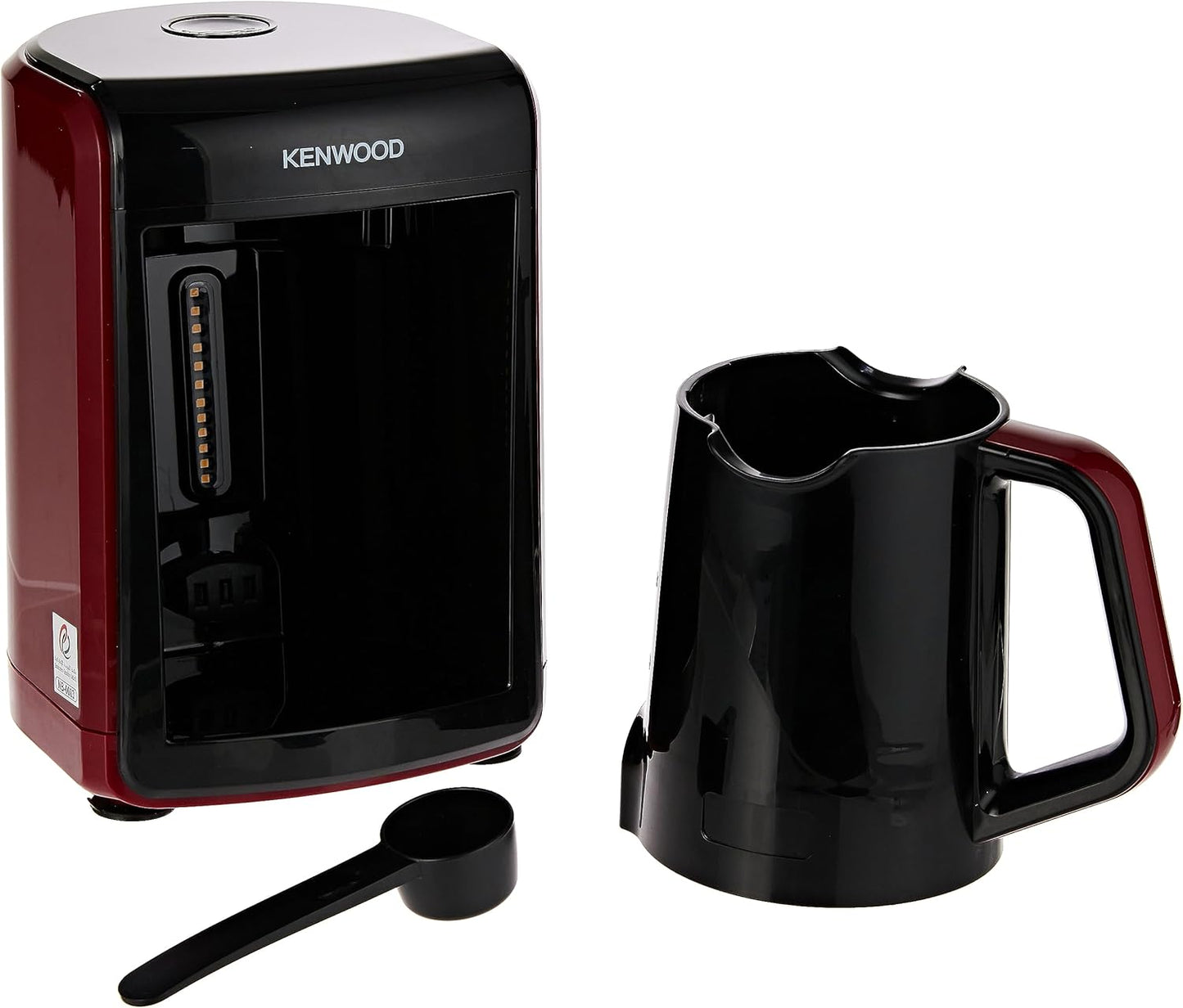 Kenwood Turkish Coffee Maker Up To 5 Cups Turkish Coffee Machine For Slowly Brewed Delicious Turkish Coffee 535W Ctp10.000Br Black/Red
