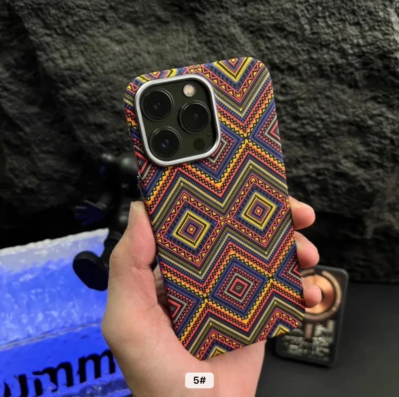 CARBON FIBER PATTERN CASE FOR IPHONE