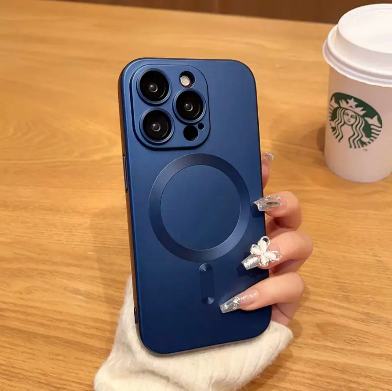 SILICONE METAL COLOR CASE FOR IPHONE
