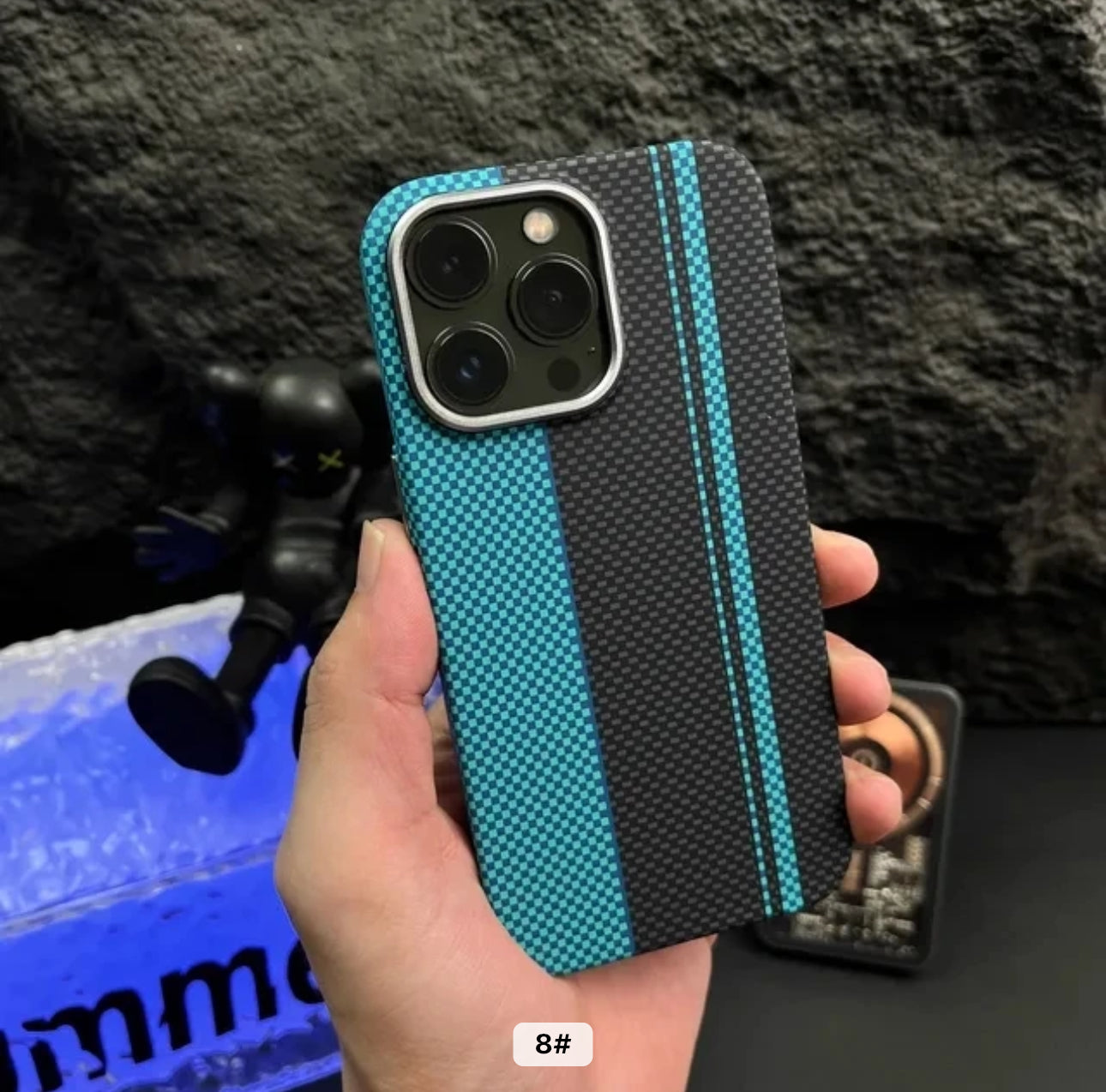 CARBON FIBER PATTERN CASE FOR IPHONE