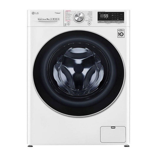 LG Front Loading Washing Machine 9 KG White F4R3VYG3W