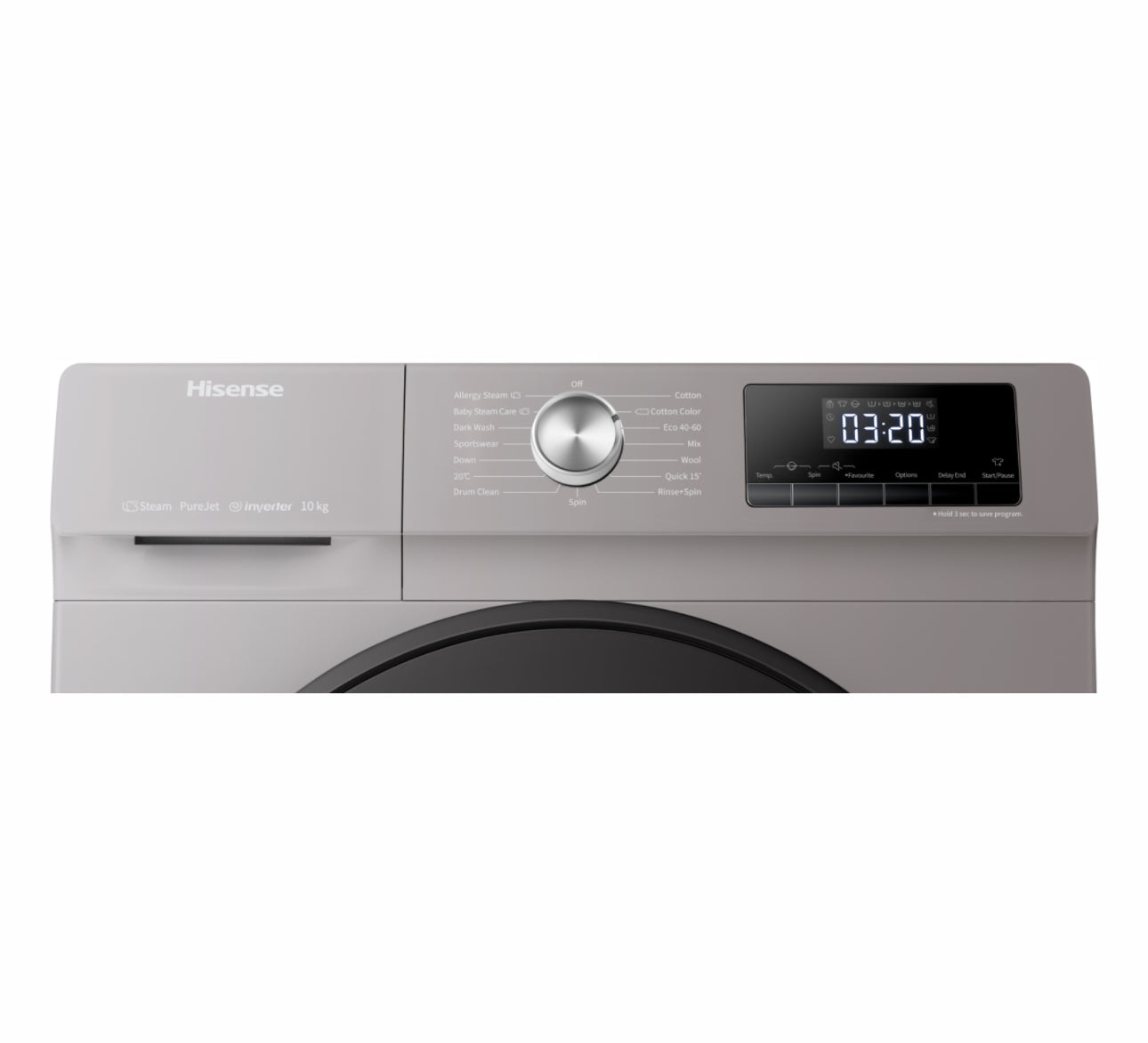 HISENSE 3 SERIES WASHING MACHINE
10KG WFQA1014EVJMT