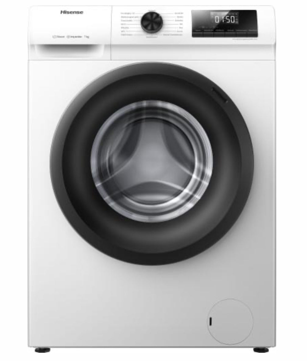 HISENSE 1 SERIES WFQP7012EVM 7 KG
1200 SPIN WASHING MACHINE - WHITE