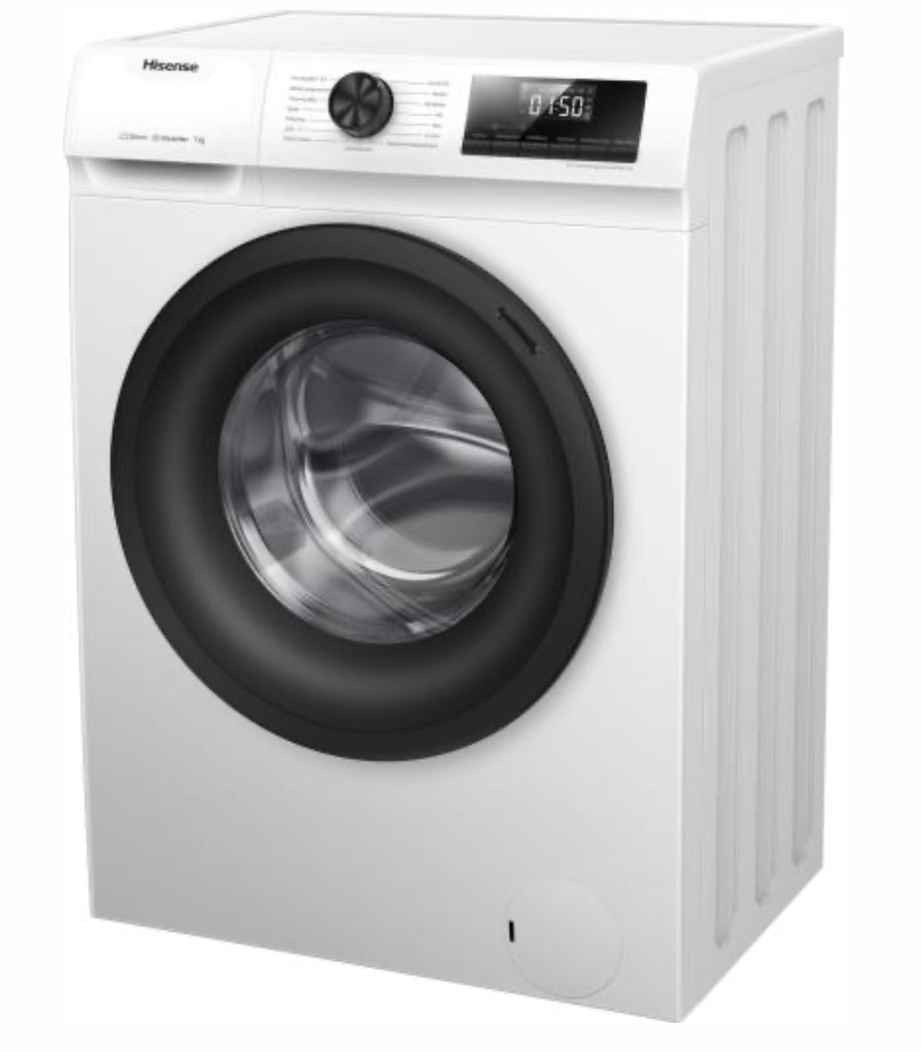 HISENSE 1 SERIES WFQP7012EVM 7 KG
1200 SPIN WASHING MACHINE - WHITE