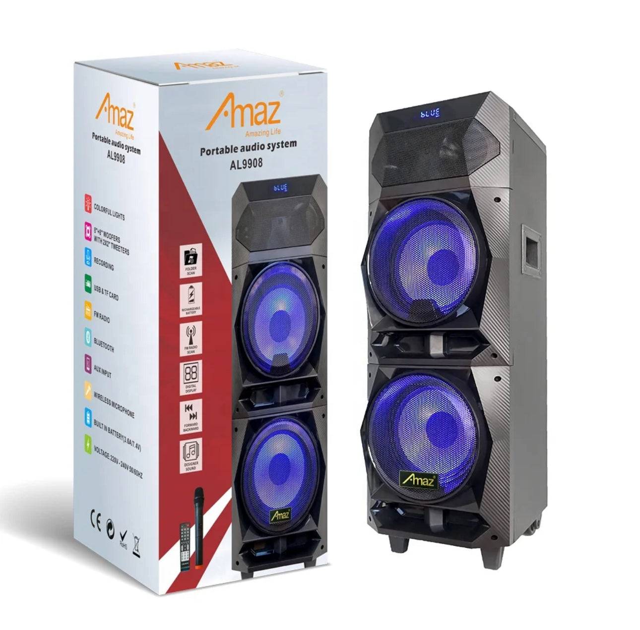 AMAZ PARTY SPEAKER AL9908