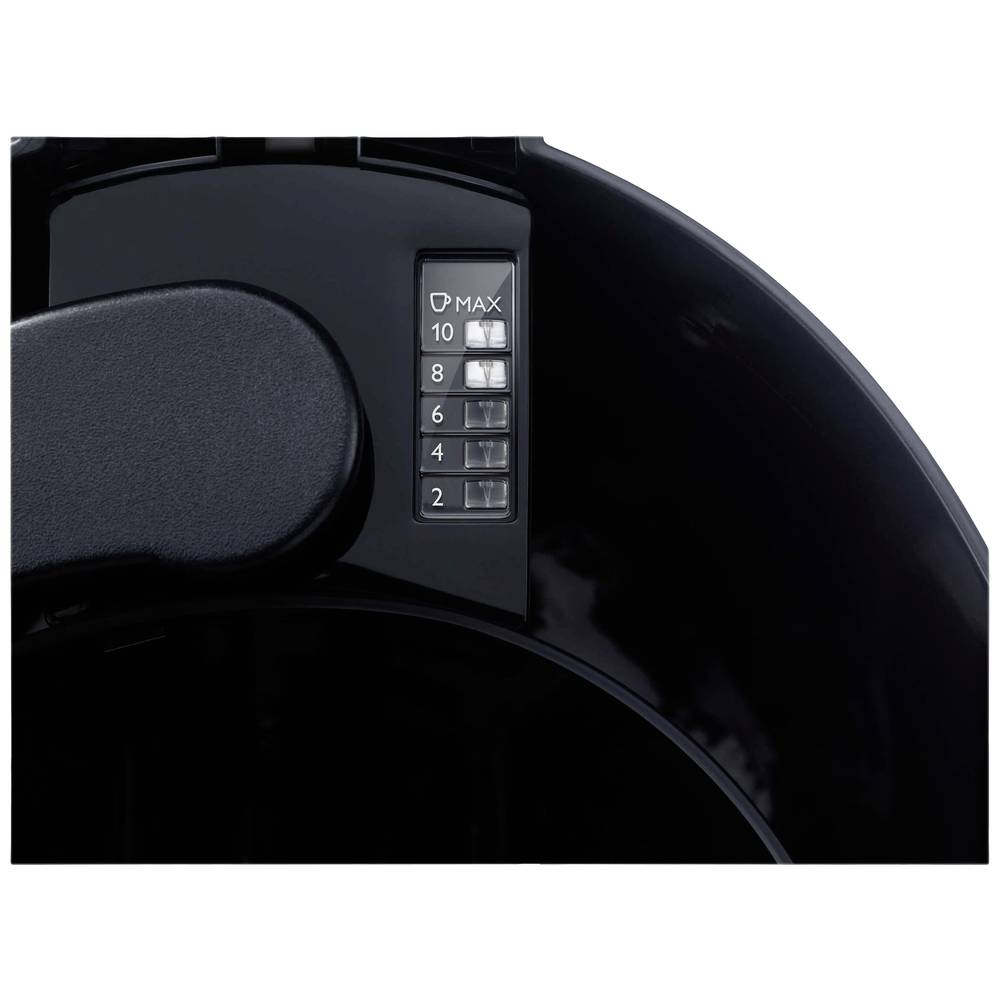 Philips Home Daily Collection HD7462/20 Coffee maker Black, Metal Cup volume=15 Glass jug